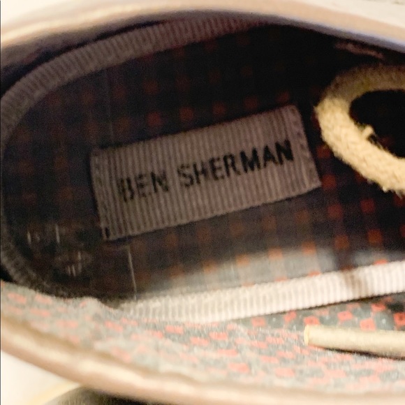 Ben Sherman Men’s Gray Lace Up Comfort Shoe-Size 9.5 - Picture 7 of 8